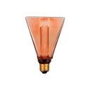 Bombilla decorativa LED trapecio 4W 160mm rosca E27