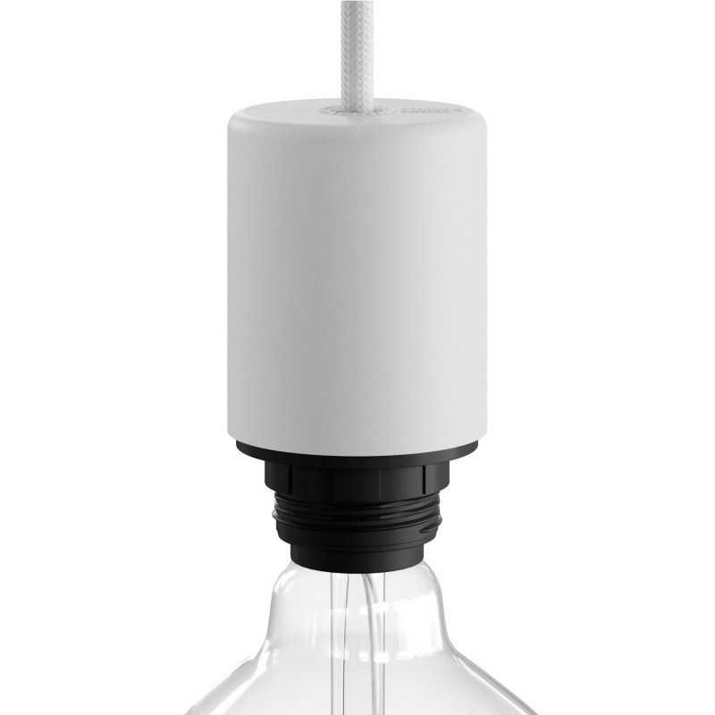 E27 Lampenfassungsset fuer Aussenbereich IP65 mit Huelle und Ring