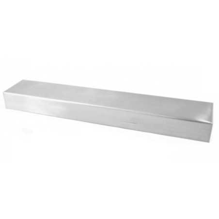 Soporte de metal acero mate 300mm largo x 50mm ancho