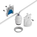 Aussen-Lampenfassung mit zwei Ausgaengen IP65, E27