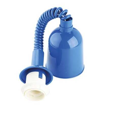 Hoehenversteller fuer Pendelleuchten, blau