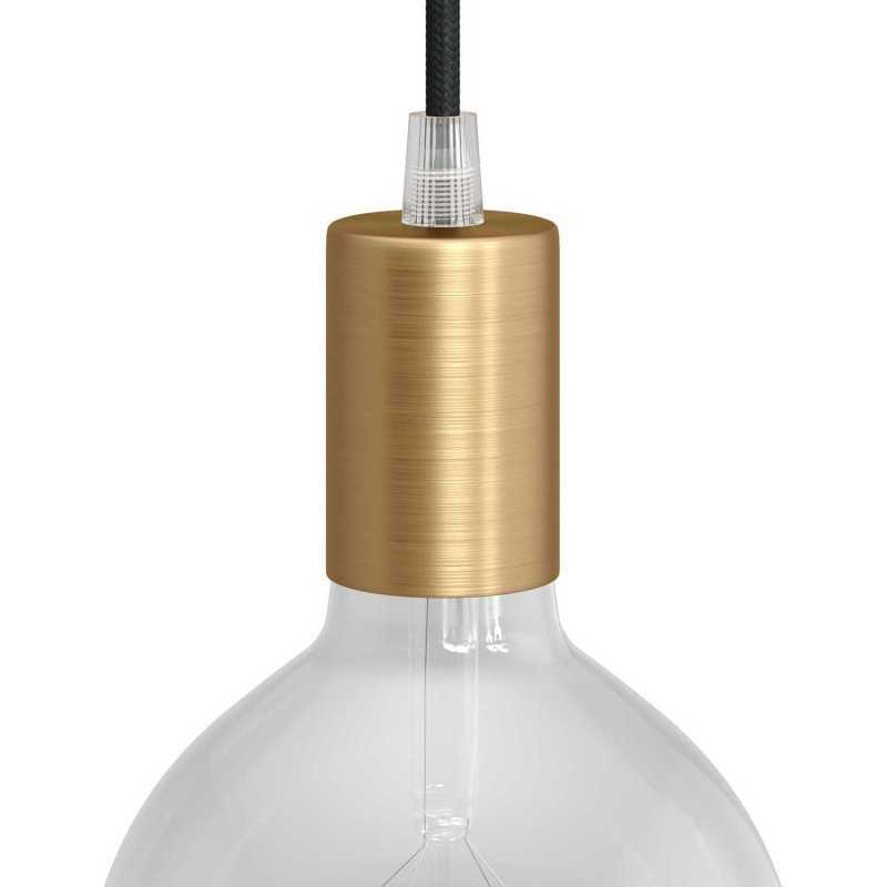 Kit Lampenfassung mit Metallhuelse E27 verschiedene Farben