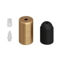 Kit Lampenfassung mit Metallhuelse E27 verschiedene Farben
