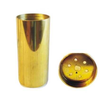 Messingrohr mit Arretierung 80mm x 40mm fuer Pendelleuchten