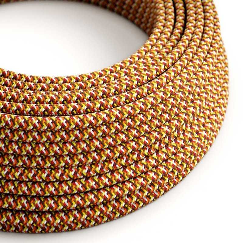 Cable decorativo textil a metros homologado pixel retro