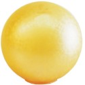 Bola cristal nacarada ámbar 140mm diámetro boca 55mm