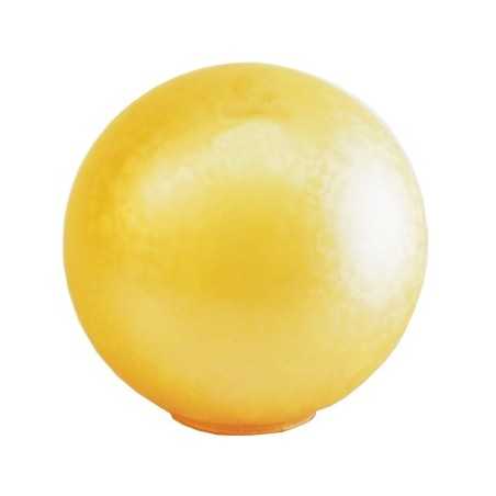 Bola cristal nacarada ámbar 140mm diámetro boca 55mm