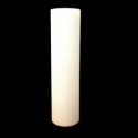 Zylinder aus mattweissem Glas fuer Lampen 400mm