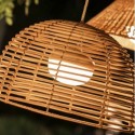 Wiederaufladbare kabellose LED-Lampe - USB und Solar - 5W