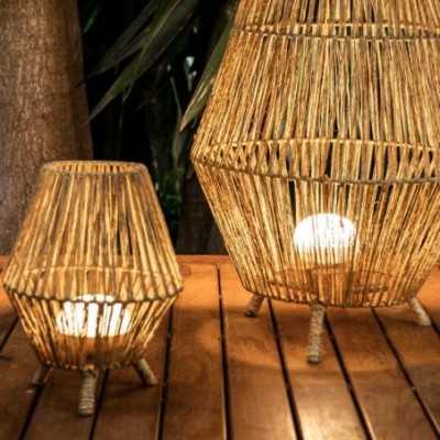 Wiederaufladbare kabellose LED-Lampe - USB und Solar - 5W