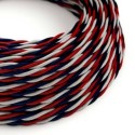 Cable decorativo textil trenzado acabado seda usa