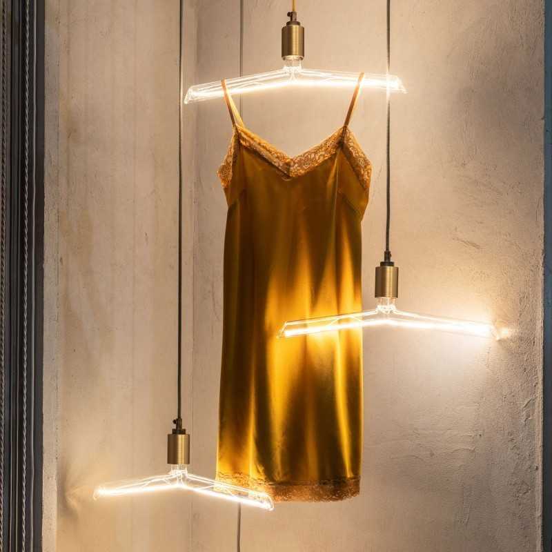 Bombilla LED 4W con filamento en forma de percha