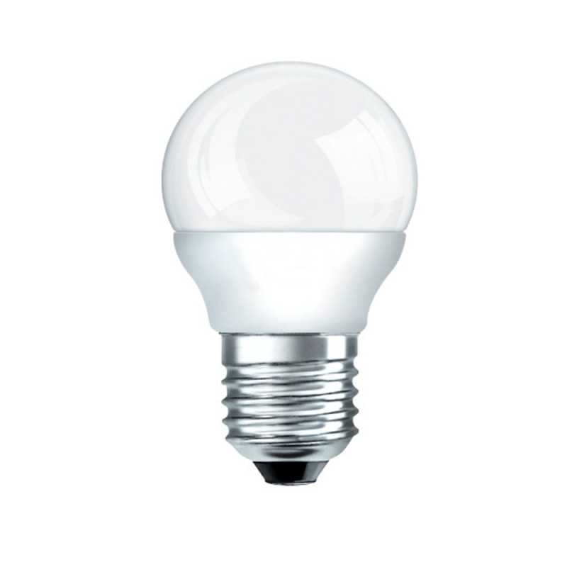 Bombilla de LED esférica rosca E27 6W varias tonalidades