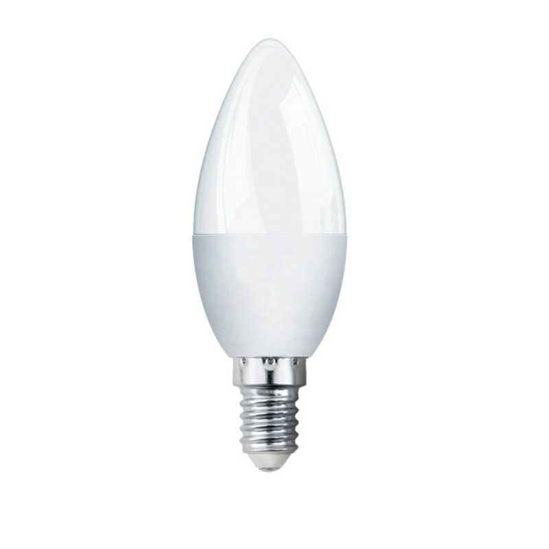 Bombilla vela LED  rosca E14 5W varias tonalidades