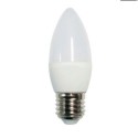 Bombilla vela LED opal rosca E27 5W varias tonalidades