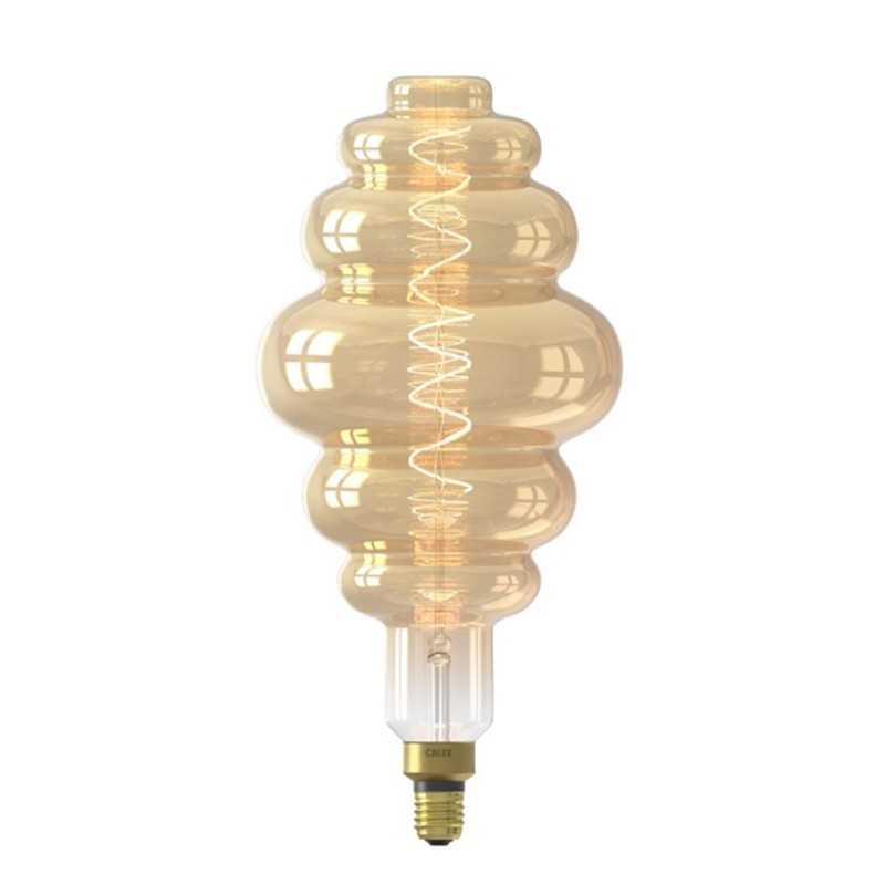 Bombilla LED ondas 6W regulable 2200K E27 405mm x 200mm