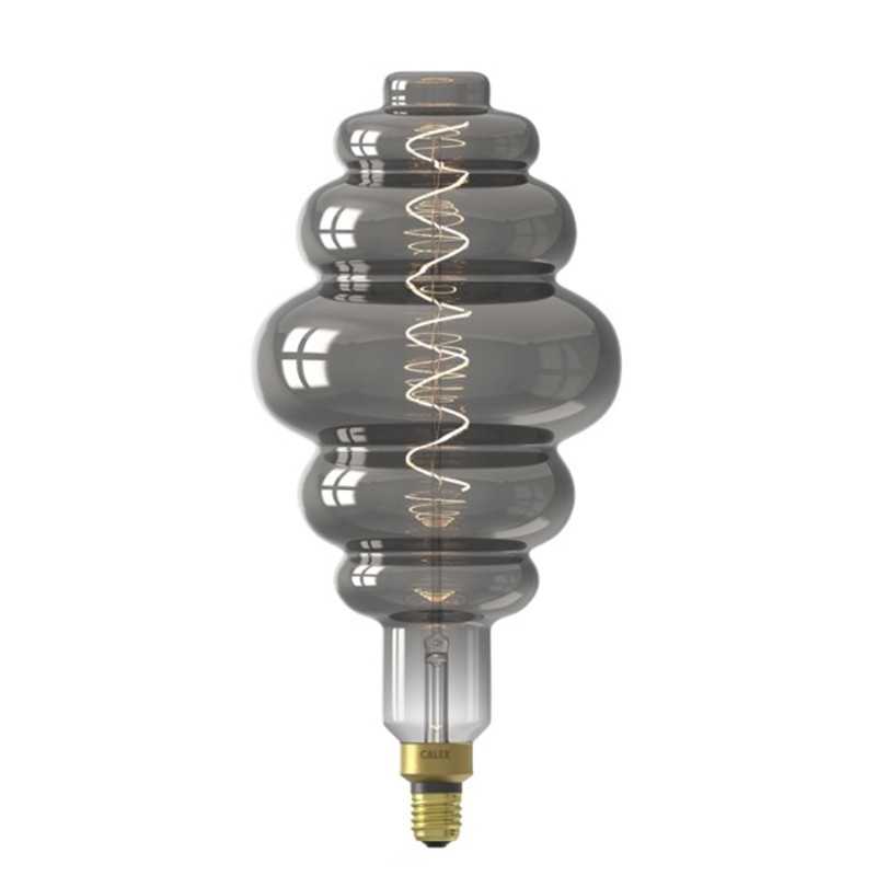 Bombilla LED fumé 4W regulable 2200K E27 405mm x 200mm