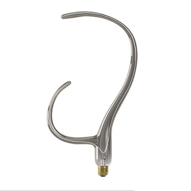 Bombilla LED fumé 6W regulable 2200K E27 390mm x 215mm