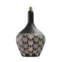 Bombilla LED barroca 5W negra regulable 215mm x 362mm