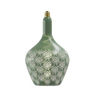 Bombilla LED barroca 5W verde regulable 215mm x 362mm