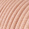 Cable decorativo textil a metros homologado salmón