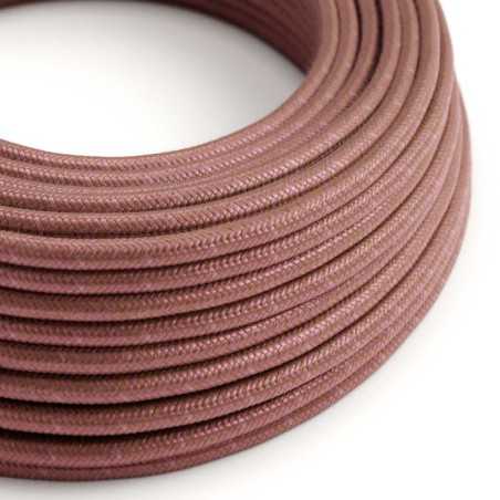 Cable decorativo textil a metros homologado teja