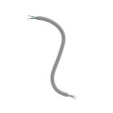 Graphitfarbener textilummantelter Gelenkschlauch 10mm mit Kabel