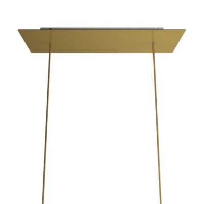 Soporte de metal color latón 675mm largo x 225mm ancho
