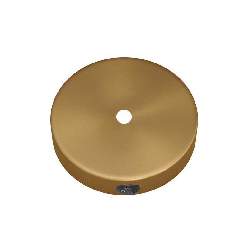 Soporte metálico 83mm diámetro con interruptor lateral