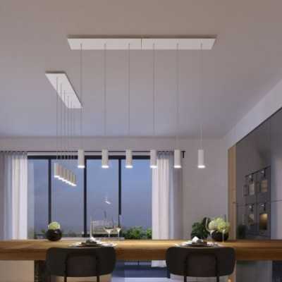 Soporte metal blanco 675mmx 225mm con 3 orificios