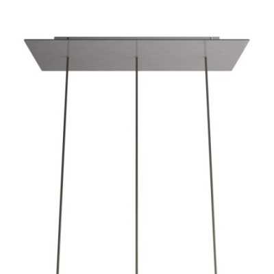 Soporte metal acero 675mmx 225mm con 3 orificios