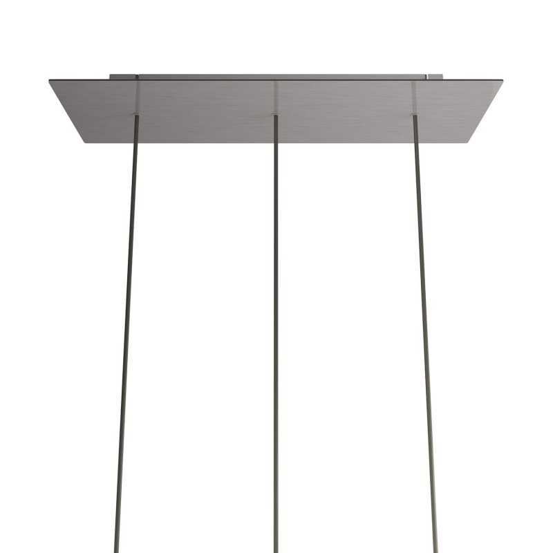 Soporte metal acero 675mmx 225mm con 3 orificios