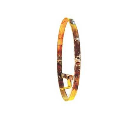 Bastidor de latón ovalada para aplique 260mm x 95mm
