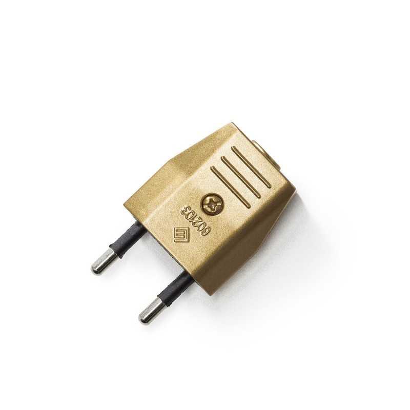 Europaeischer Stecker 2-polig 10A fuer Lampen