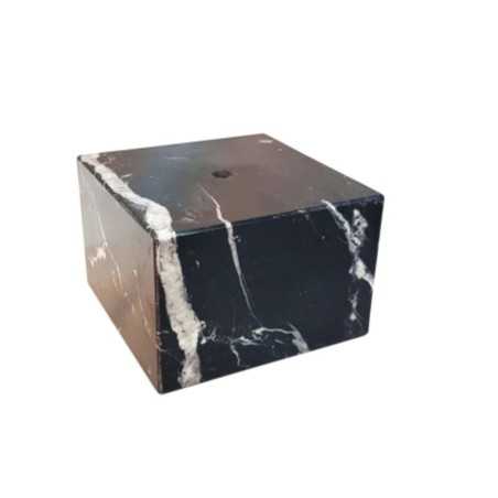 Marmorfuss fuer Lampen 120mm x 120mm x 70mm