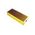 Messingfarbener Metall-Baldachin 130mm x 50mm x 26mm