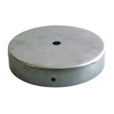 Soporte de hierro 120mm diámetro x 15mm y una salida