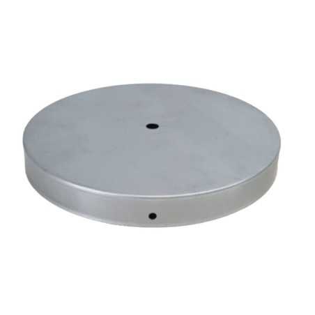 Soporte de metal hierro bruto redondo de 200mm diámetro