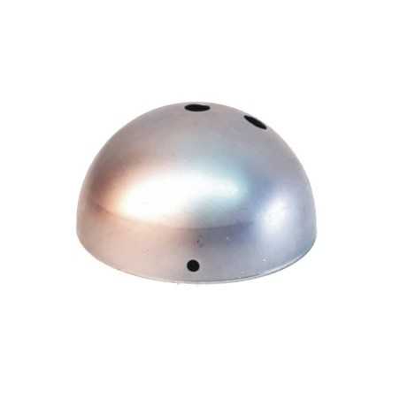Soporte hierro con doble salida para cable de acero 100mm