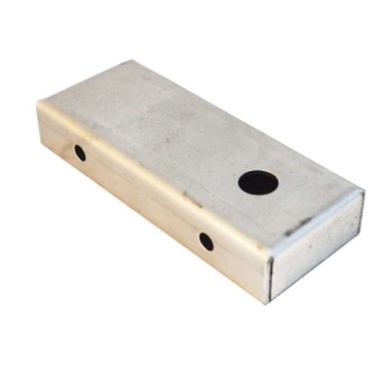 Soporte de pared para aplique hierro bruto 90mm x 36mm