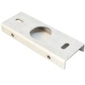 Soporte de pared para aplique hierro bruto 90mm x 36mm