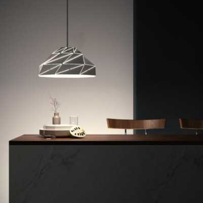 Metallschirm Design 380mm x 180mm