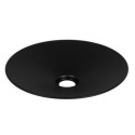 Konischer Industrie-Lampenschirm schwarz 300mm x 60mm