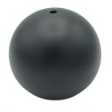 Industrielle Kugel-Haengeleuchte schwarz und gold 180mm
