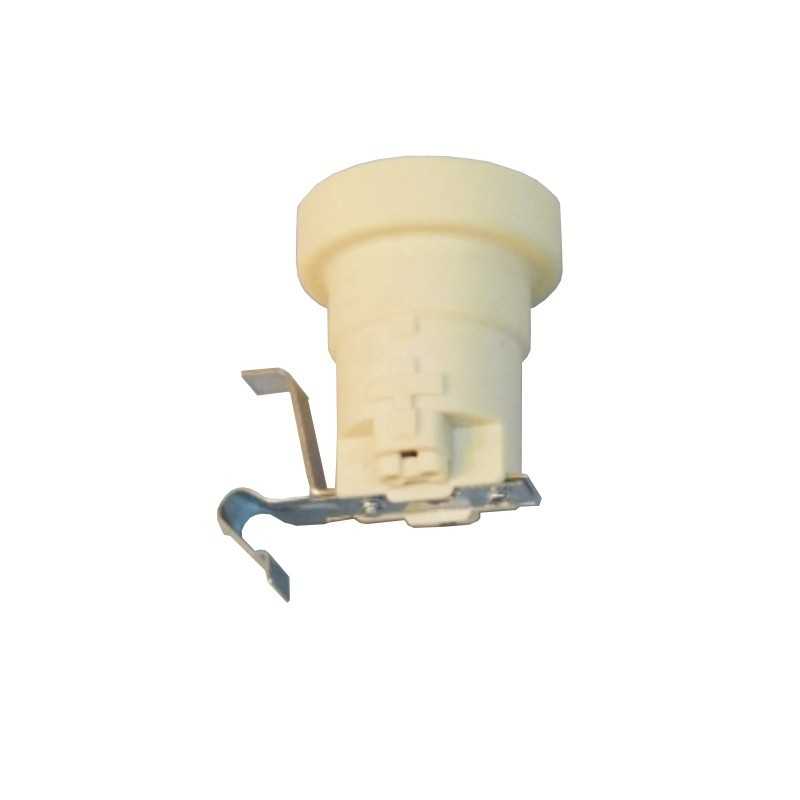 E27 Thermoplast-Lampenfassung mit integriertem Clip