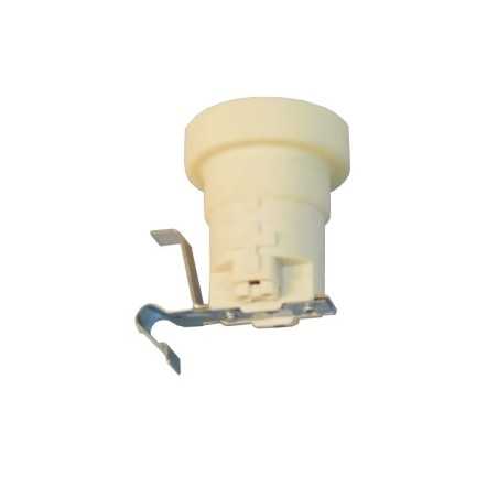 E27 Thermoplast-Lampenfassung mit integriertem Clip