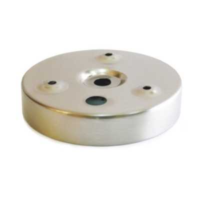 Soporte cromado ø100x22.50h pared o techo