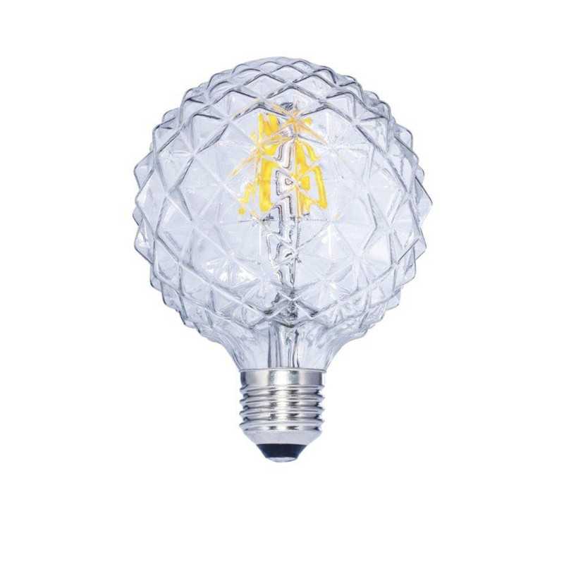 Bombilla LED vintage globo 95mm 6W 520Lm biselada
