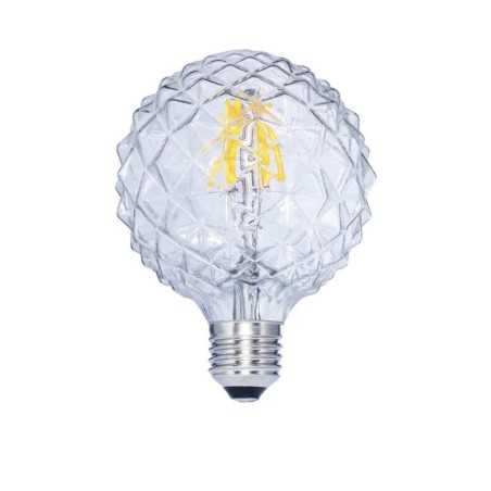Bombilla LED vintage globo 95mm 6W 520Lm biselada