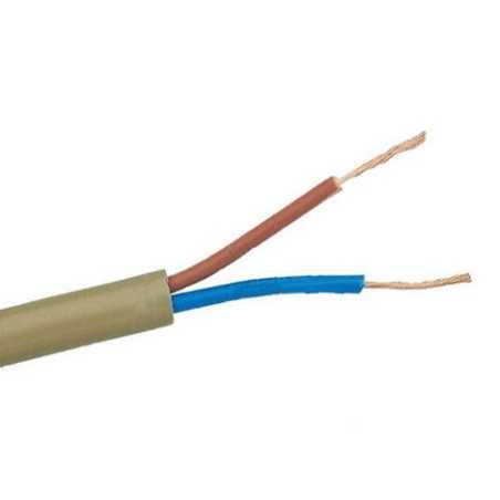 Cable manguera plano dorado 2 x 0